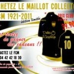 Le maillot collector du FCM pour ses 90 ans