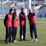 Vannuchi et son staff (Digard, Messina et Escayol) tentent de trouver la bonne formule